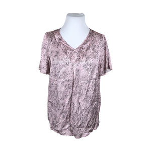 Unisex Voglia - Short-sleeved blouse, size 44 - Light pink (1)