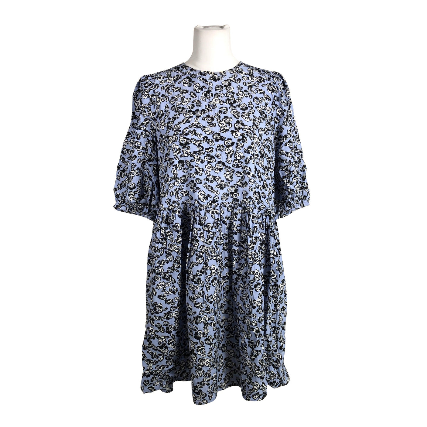 Unisex 2NDDAY - Schiffon dress, size 38 - Light blue (1)