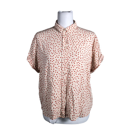 Unisex Samsoe&Samsoe - Short-sleeved blouse, size 40 - Light pink ()