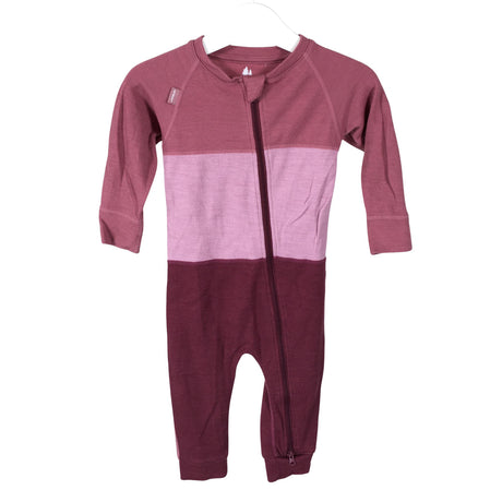 Unisex Lindberg - Wool overall, size 74 - 80 - Light pink ()