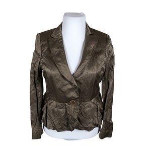 Unisex Bandolera - Jacket, size 42 - Brown (1)