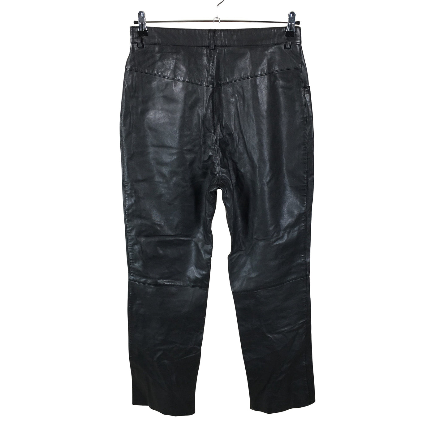 Unisex O.I.S - Leather pants, size 42 - Black (2)