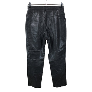 Unisex O.I.S - Leather pants, size 42 - Black (2)