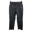 Unisex O.I.S - Leather pants, size 42 - Black ()