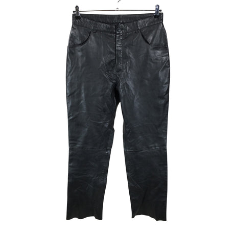 Unisex O.I.S - Leather pants, size 42 - Black ()
