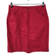 Unisex O.I.S - Fabric skirt, size 42 - Red ()