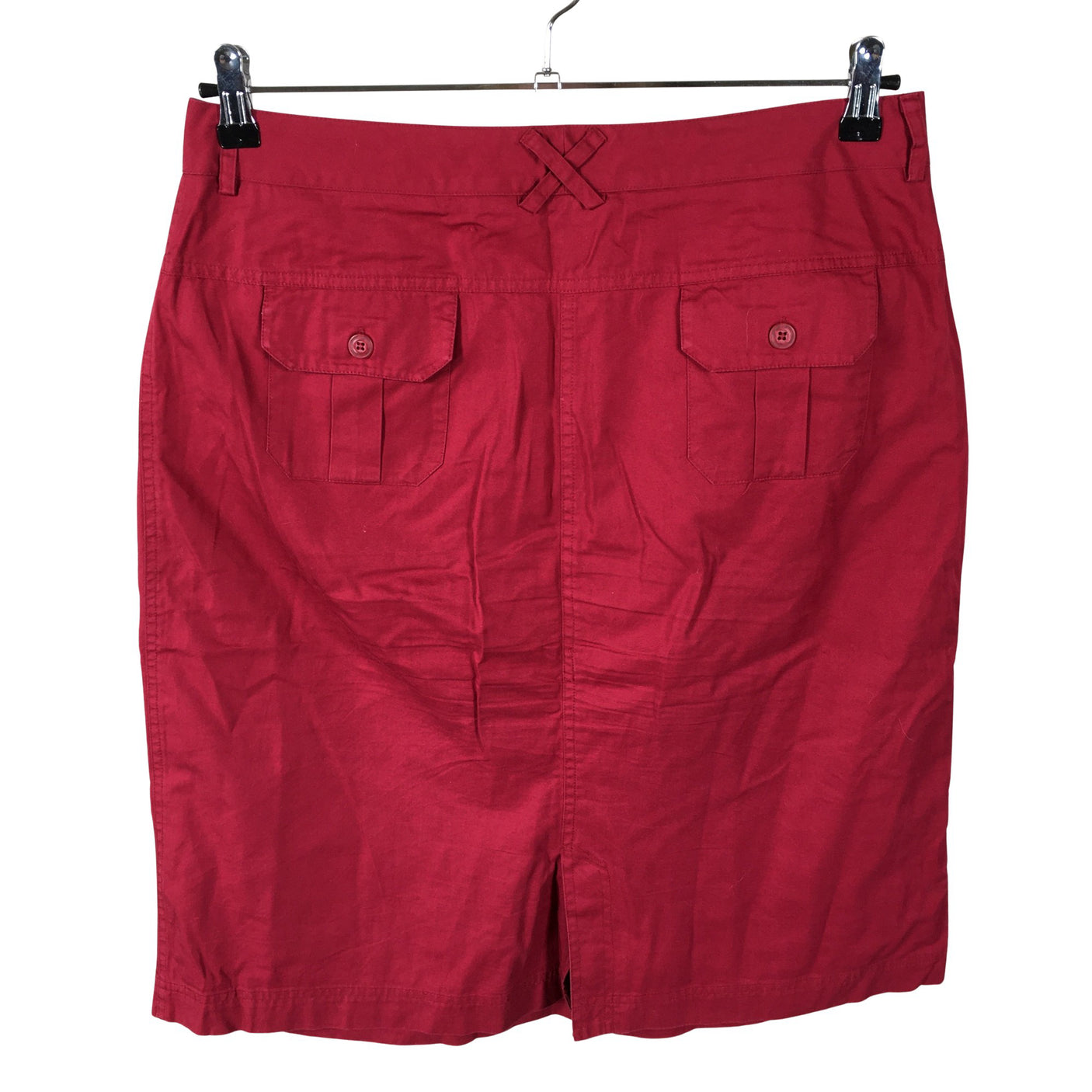 Unisex O.I.S - Fabric skirt, size 42 - Red (2)