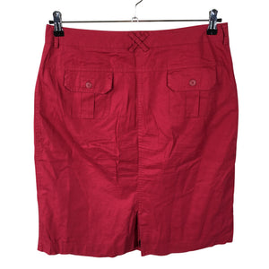 Unisex O.I.S - Fabric skirt, size 42 - Red (2)