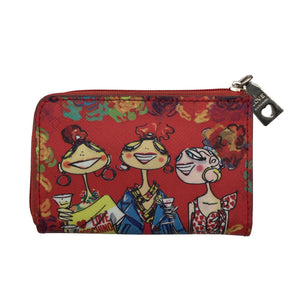 Unisex Love Moschino - Wallet, size Ei kokoa - Red (1)