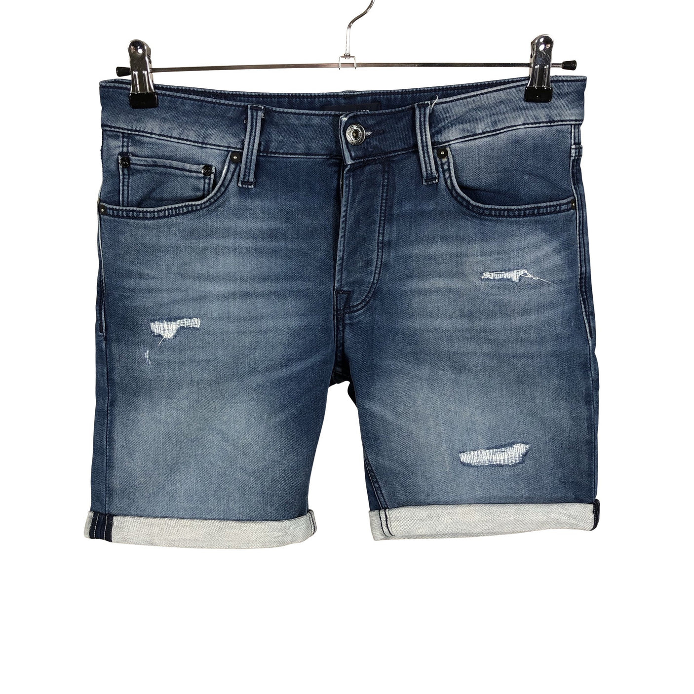Unisex Jack & Jones - Denim shorts, size M - Blue (1)