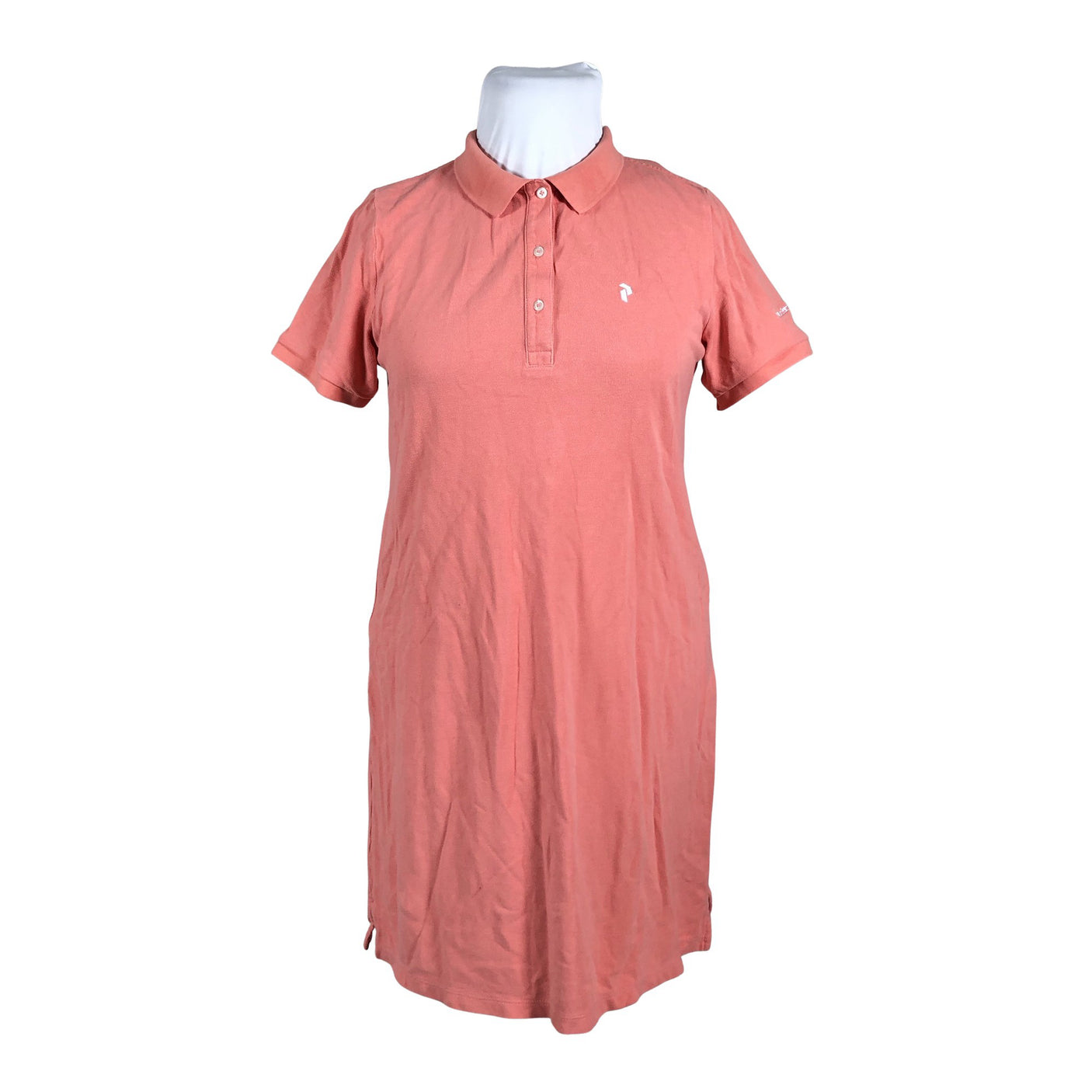 Unisex Peak Performance - Pique dress, size 42 - Orange (1)