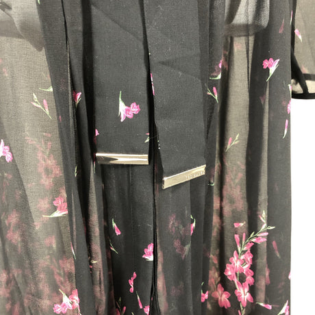 Unisex Ted Baker - Schiffon dress, size 38 - Black (2)