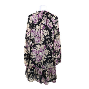 Unisex Lauren Ralph Lauren - Schiffon dress, size 36 - Black (3)