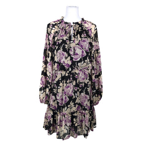 Unisex Lauren Ralph Lauren - Schiffon dress, size 36 - Black (1)