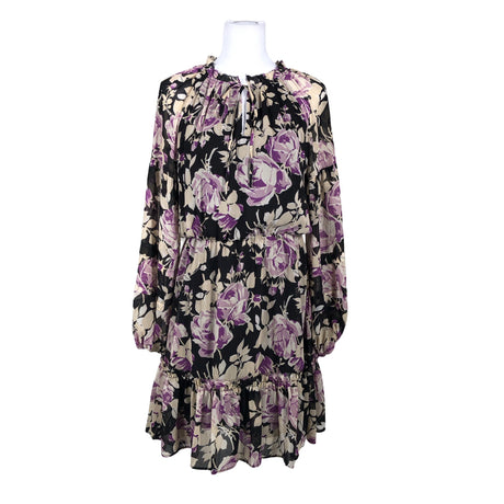 Unisex Lauren Ralph Lauren - Schiffon dress, size 36 - Black ()