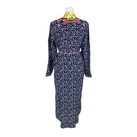 Unisex Saloni - Schiffon dress, size 38 - Yellow (2)