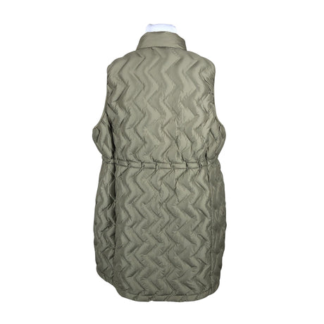 Unisex Ulla Popken - Winter vest, size 54 - Green (2)