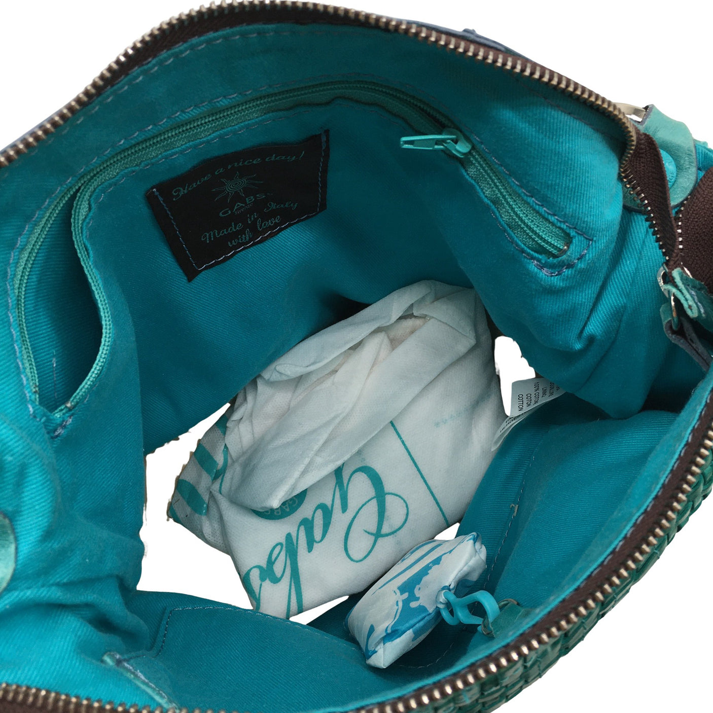 Unisex Gabs - Handbag, size Midi - Turquoise (3)