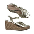 Unisex Ted Baker - Wedge sandals, size 36 - Gold ()