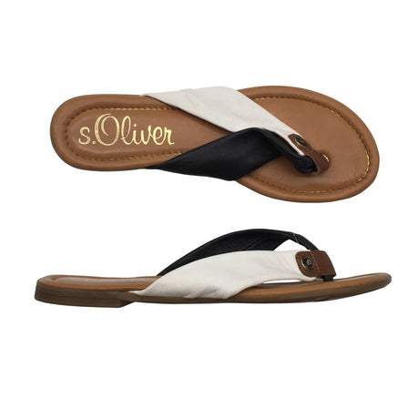 Unisex s.Oliver - Sandals, size 38 - Brown ()