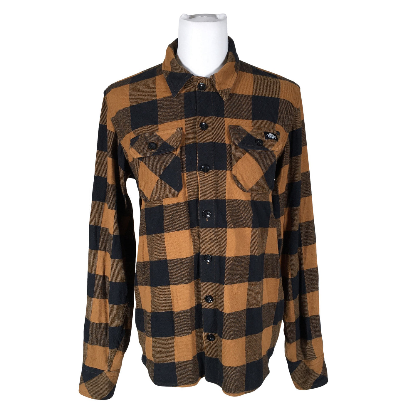 Unisex Dickies - Flannel shirt, size 36 - Brown (1)