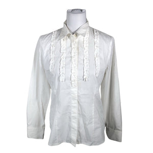 Unisex Steilmann - Blouse, size 38 - White (1)