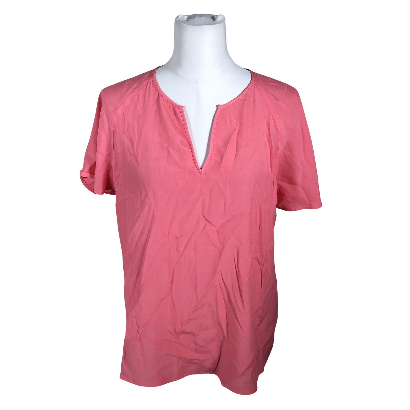 Unisex Esprit - Short-sleeved blouse, size 40 - Light pink (1)