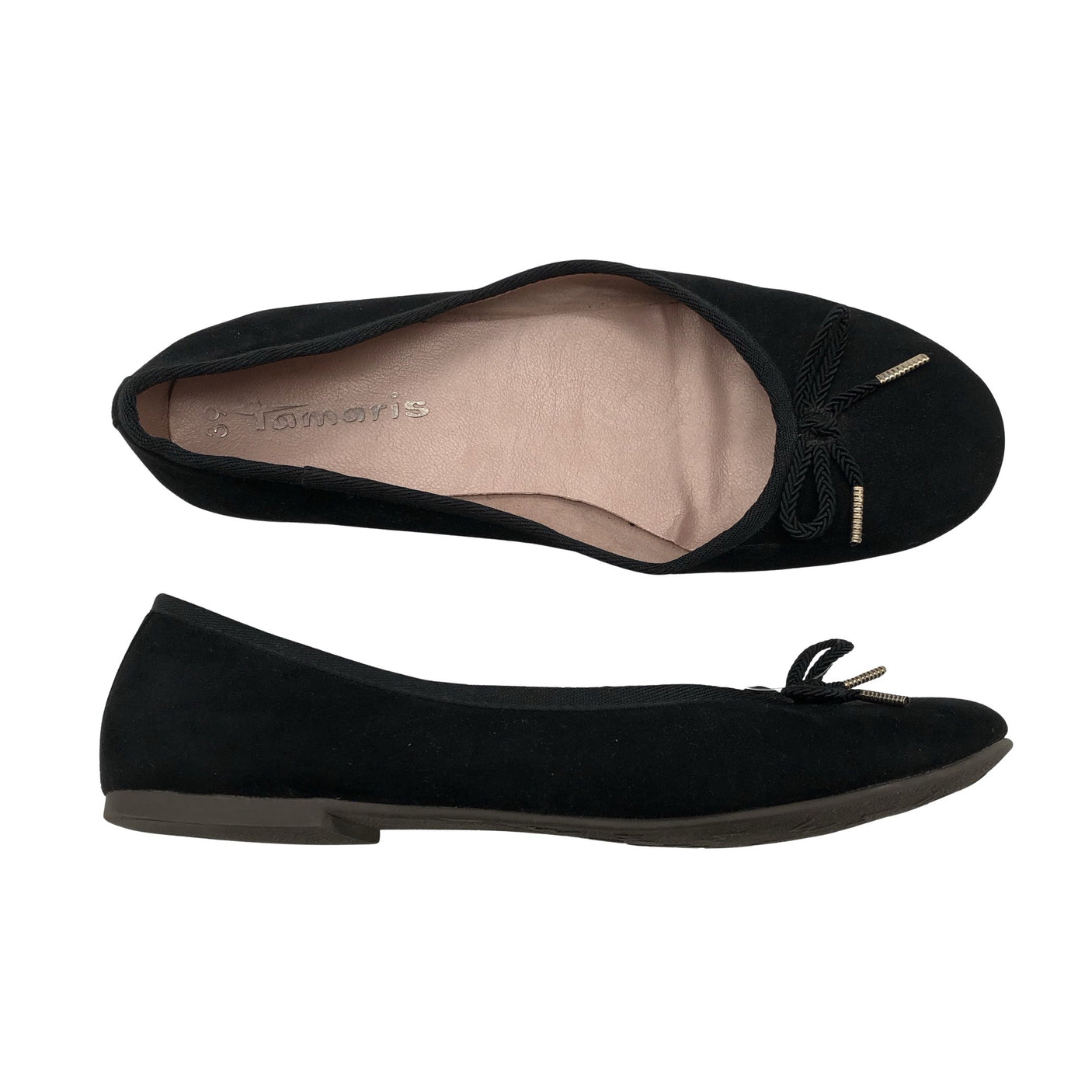 Unisex Tamaris - Ballerinas, size 39 - Black (1)