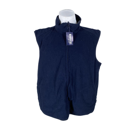 Unisex James Harvest - Fleece vest, size XXXL - Blue ()