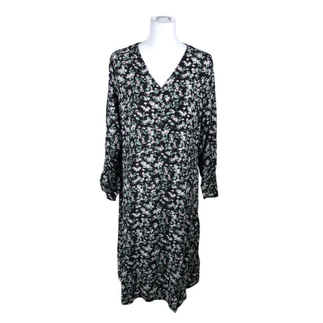 Unisex Fransa - Schiffon dress, size 38 - Black ()