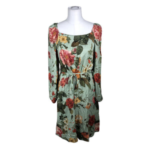 Unisex Aventura - Schiffon dress, size 40 - Green (1)