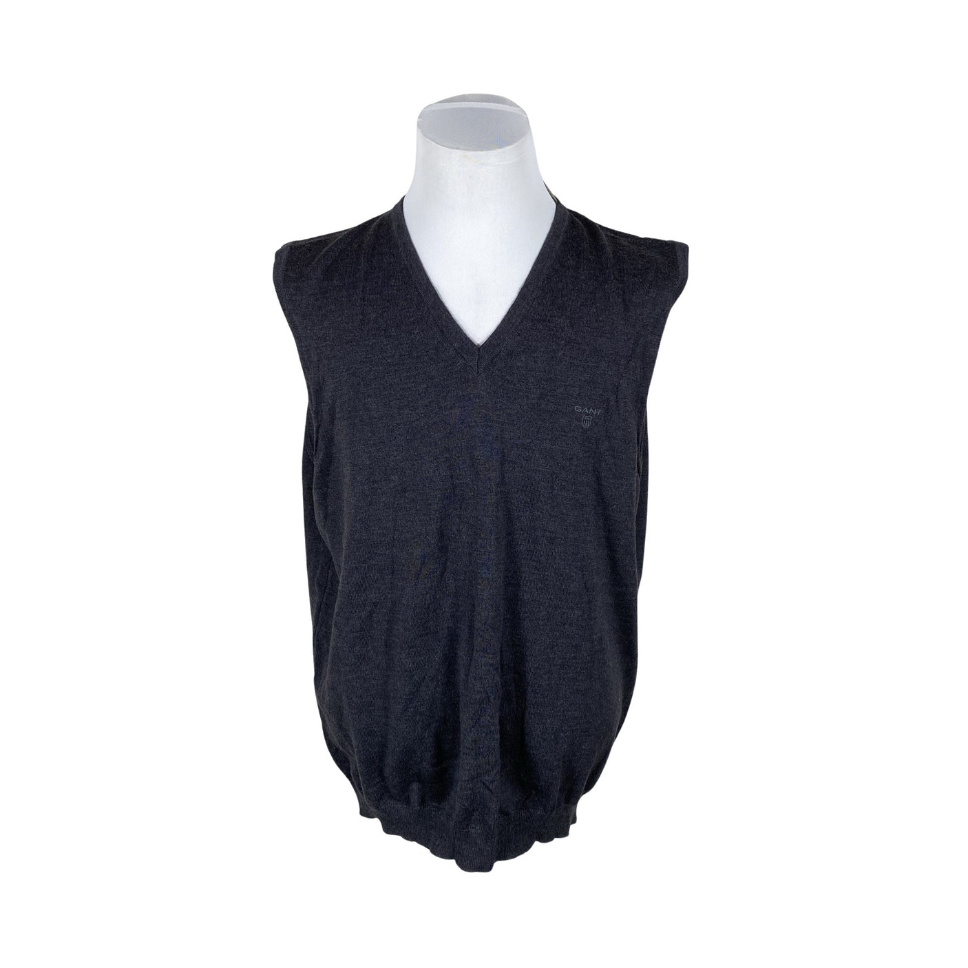 Unisex Gant - Knit vest, size XXXXL - Gray (1)