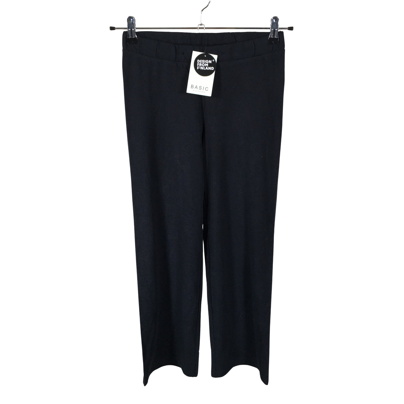 Unisex Basic by Stockmann - Tricot pants, size 164 - 170 - Black (1)