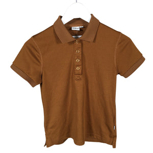 Unisex CRW - Sports shirt, short sleeve, size 158 - 164 - Brown (1)
