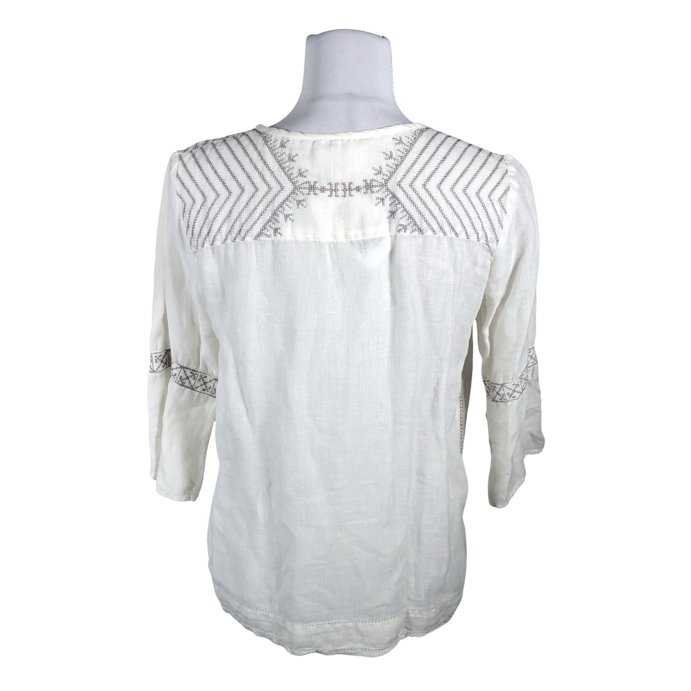 Unisex Bruuns Bazaar - Blouse, size 38 - Natural white (2)