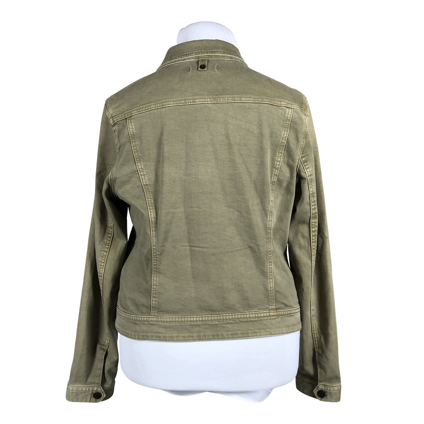 Unisex s.Oliver - Denim jacket, size 44 - Green (2)