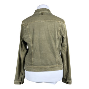 Unisex s.Oliver - Denim jacket, size 44 - Green (2)