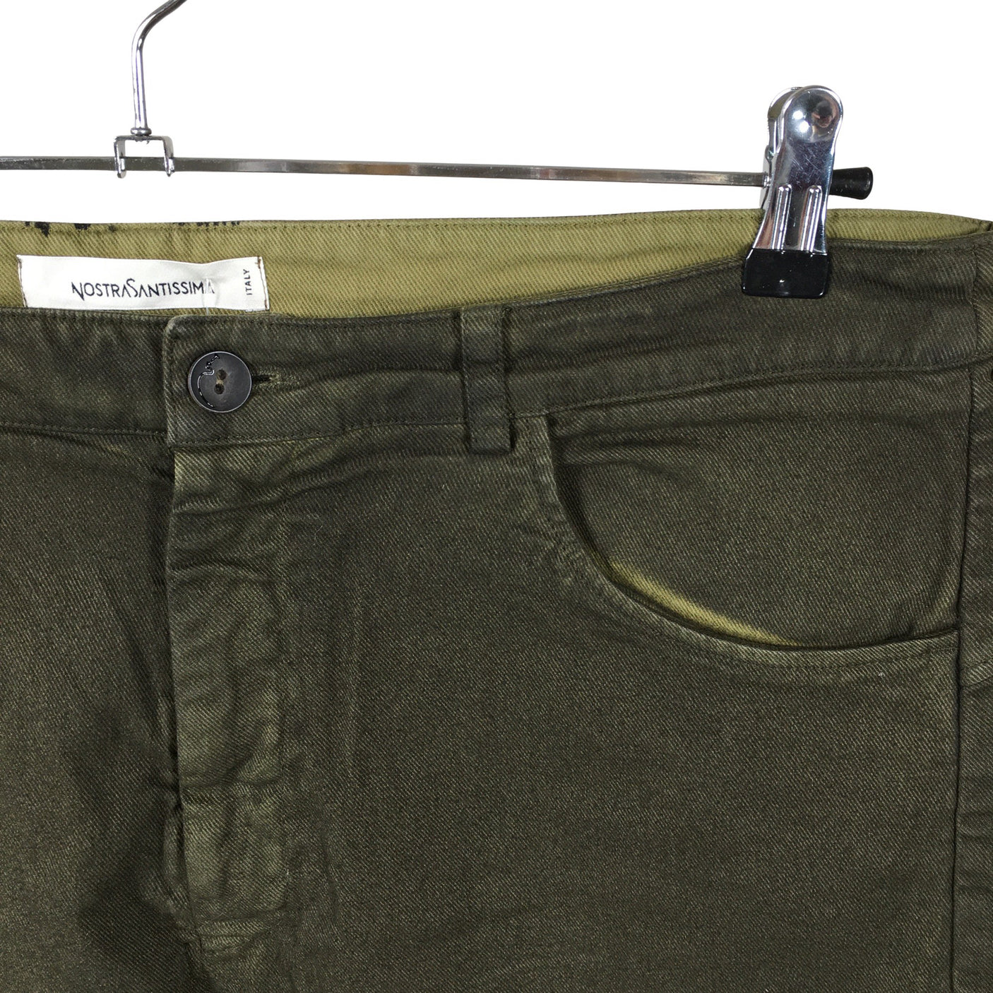 Unisex Nostra Santissima - Jeans, size 46 - Green (3)