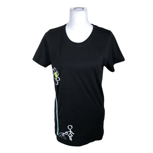 Unisex Edelrid - T-shirt, size 40 - Black (1)