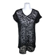 Unisex Damella - Tricot tunic, size 38 - Black ()