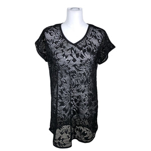 Unisex Damella - Tricot tunic, size 38 - Black (1)