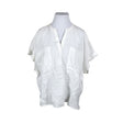 Unisex Nanso - Short-sleeved blouse, size 46 - White ()