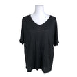 Unisex Lindex - Knit tunic, size 40 - Black ()
