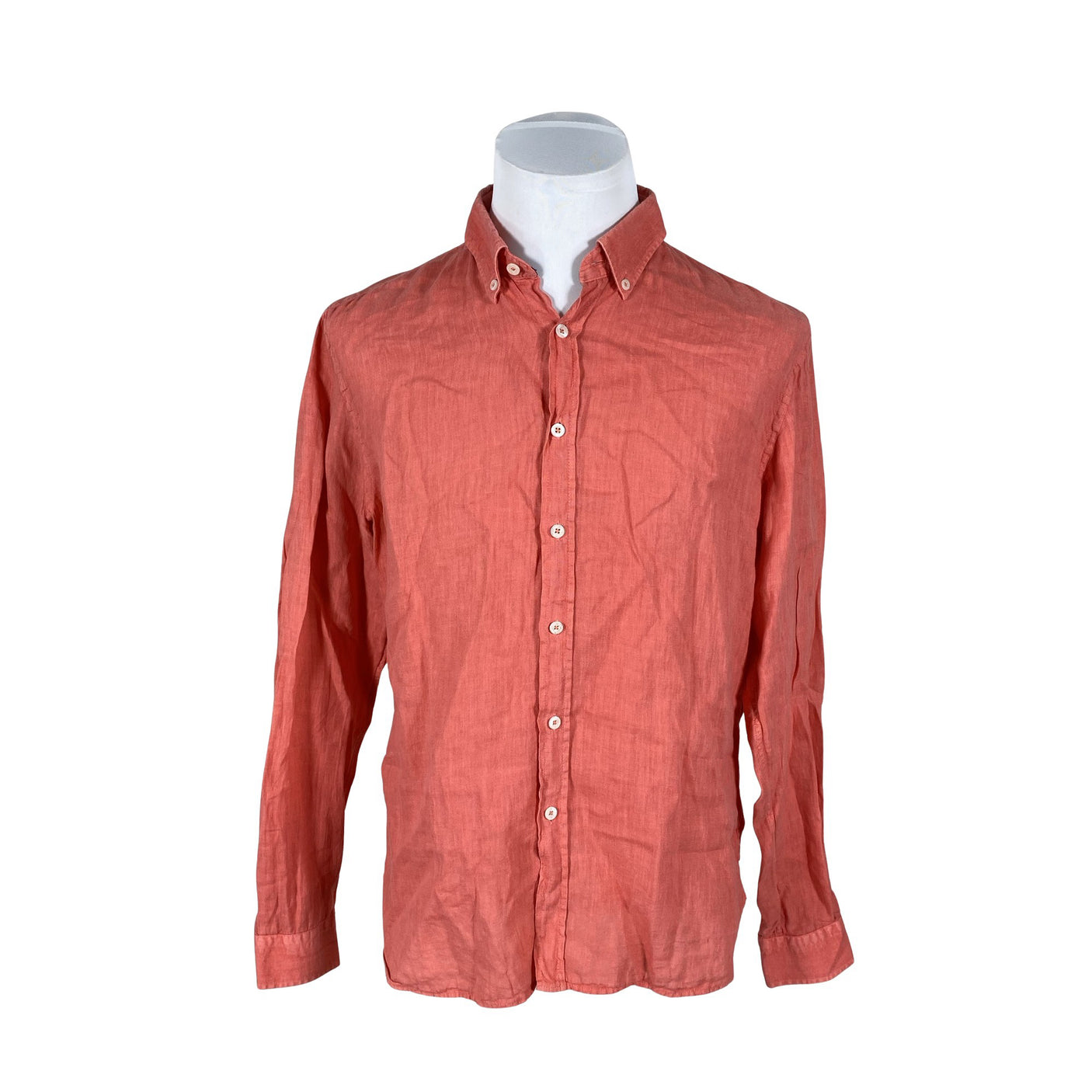 Unisex Robbie Moor - Collared shirt, size L - Orange (1)
