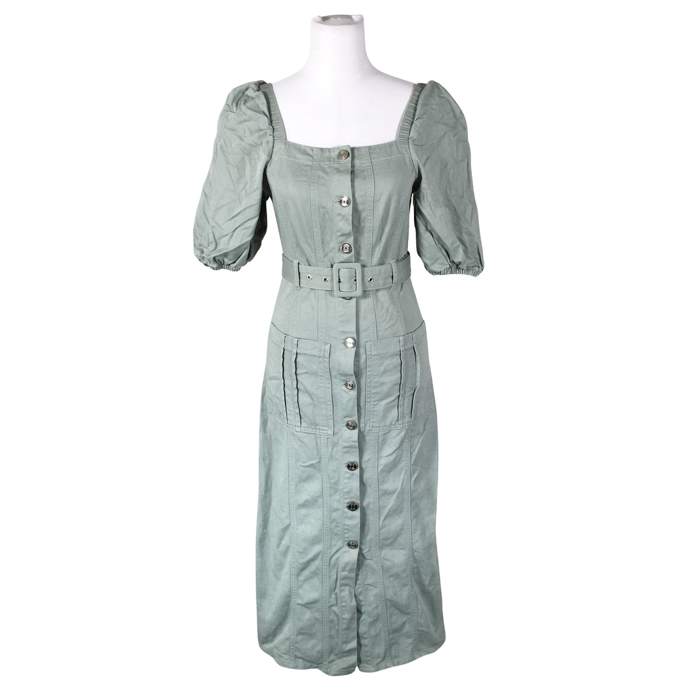 Unisex Gestuz - Denim dress, size 36 - Green (1)