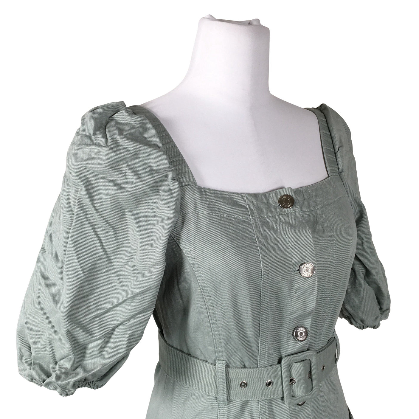 Unisex Gestuz - Denim dress, size 36 - Green (3)