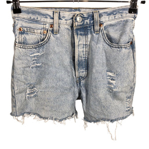 Unisex Levi's - Denim shorts, size W27 - Light blue (1)