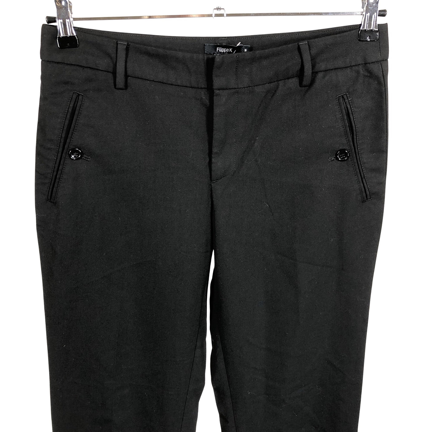 Unisex Filippa K. - Straight leg trousers, size 38 - Black (3)