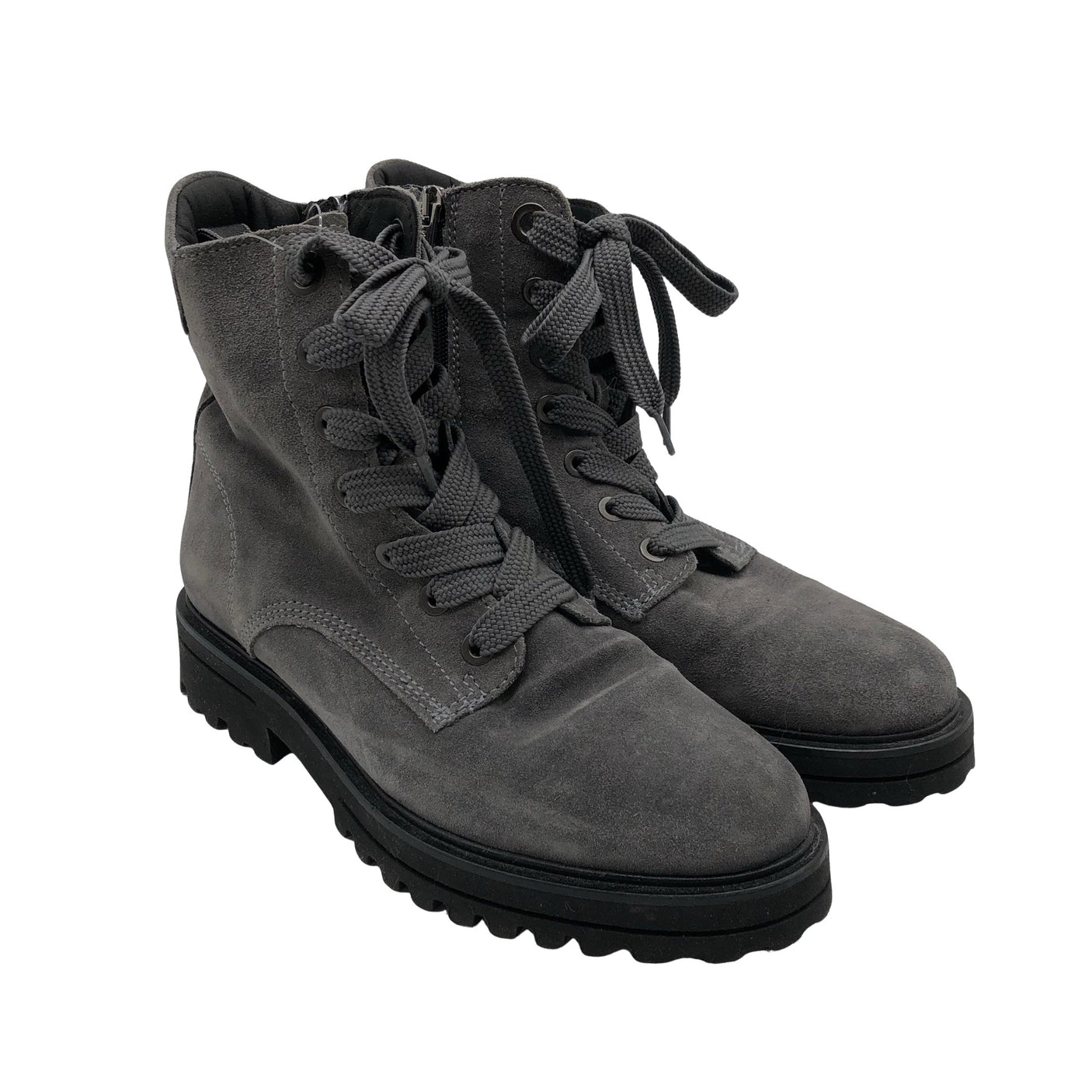 Unisex Marc O'Polo - Army boots, size 39 - Gray (4)