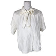 Unisex Bruuns Bazaar - Short-sleeved blouse, size 38 - White ()